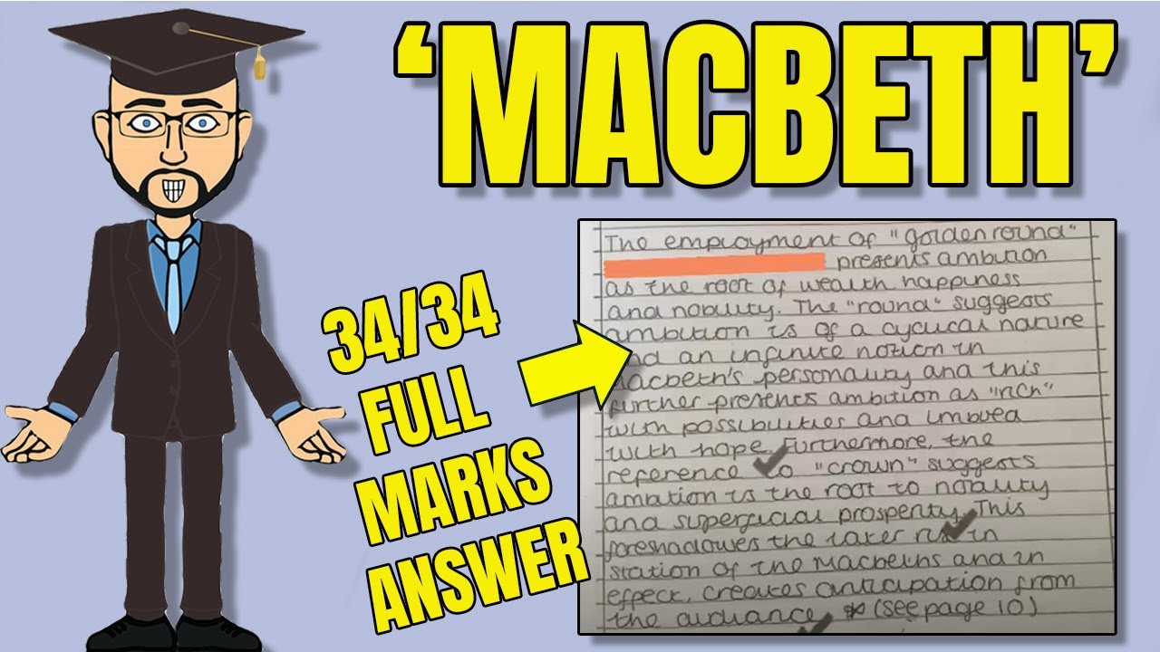 100% Full Marks 'Macbeth' Answer