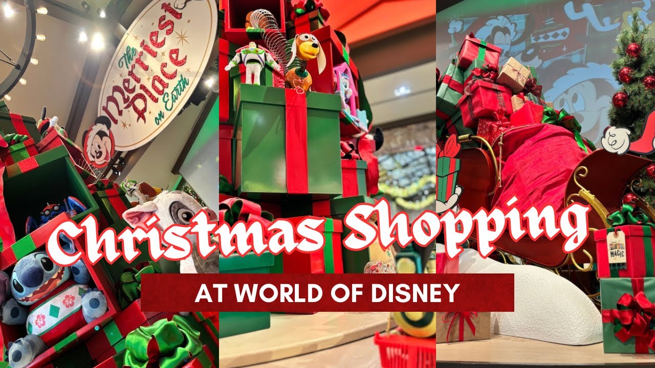 Праздничный тур по магазинам World of Disney | Новые толстовки, футболки, пижамы и серьги, и мног...