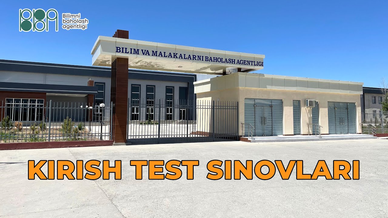 OTMlarga kirish test sinovlari