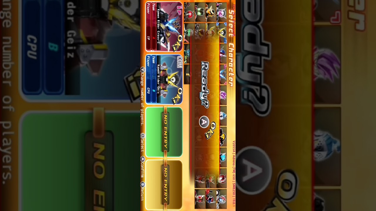 [Eden emulator] เล่นเกม KAMEN RIDER: Climax Scramble Zi-O nintendo switch บนมือถือ