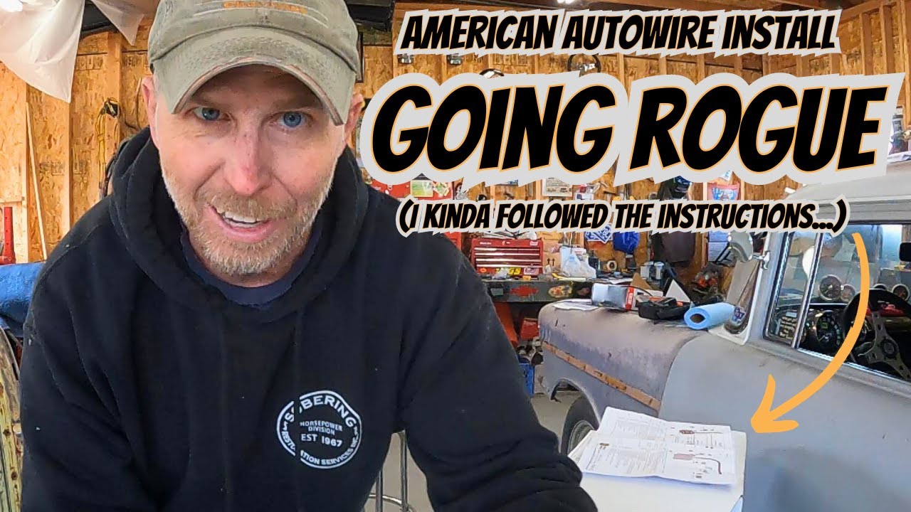 Электропроводка Chevrolet 1955 года с American Autowire, часть 2 — Инструкция? Никогда о ней не с...