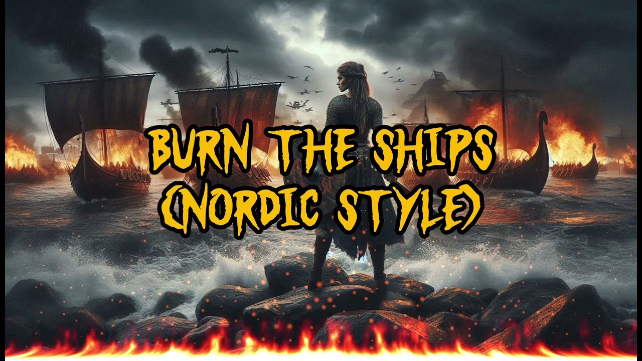 Burn the Ships (Nordic Style)  #pagan #vikings #Wolf #viral #viralvideo #music #viral #viralvideos