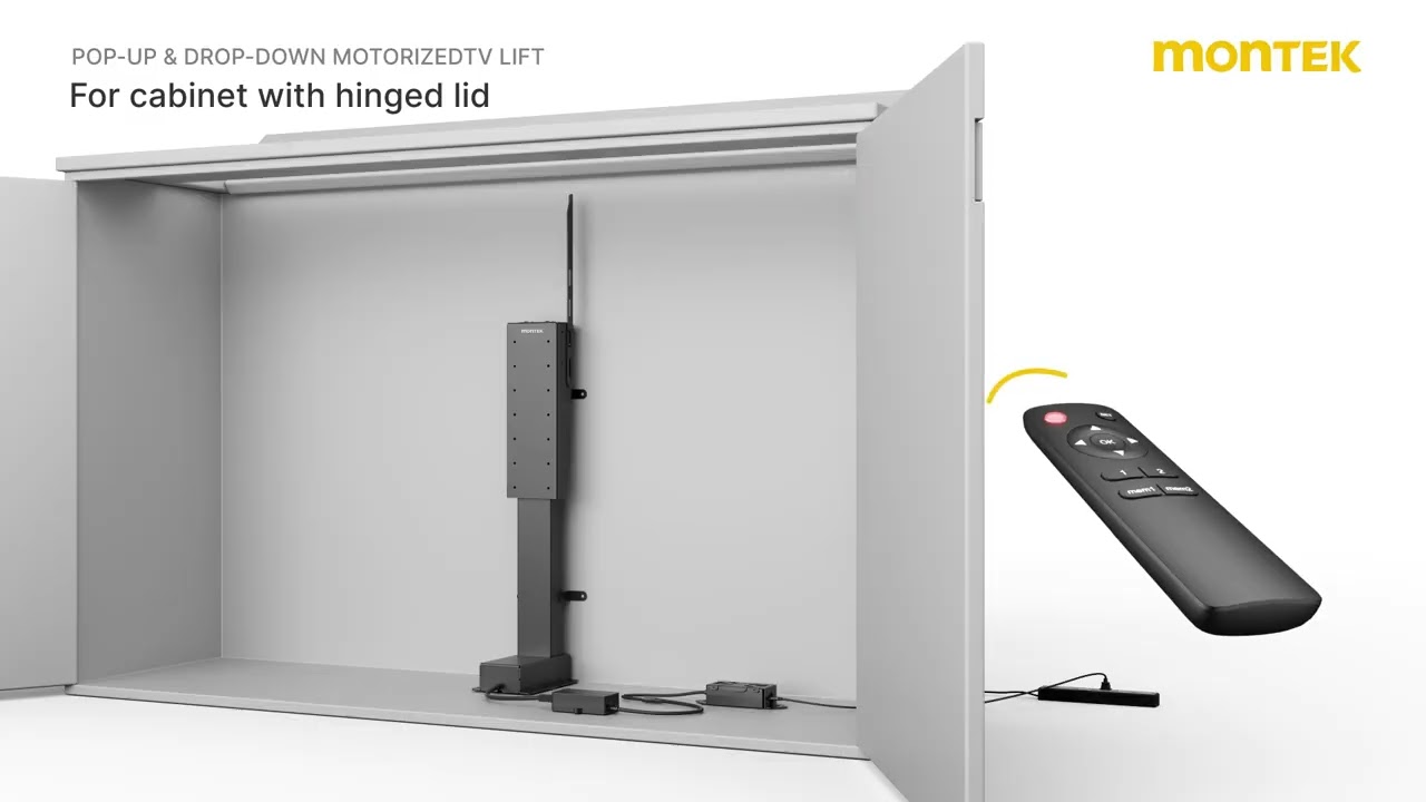 monTEK Motorized TV Lift Installation Guide&mdash;&mdash;TM1001CBE-M