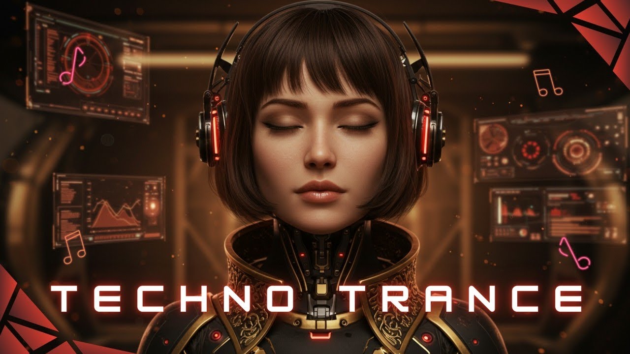 Electronic Techno Night Vibes | Progressive Melodic Techno Trance |  Dancing Techno With You 🎧