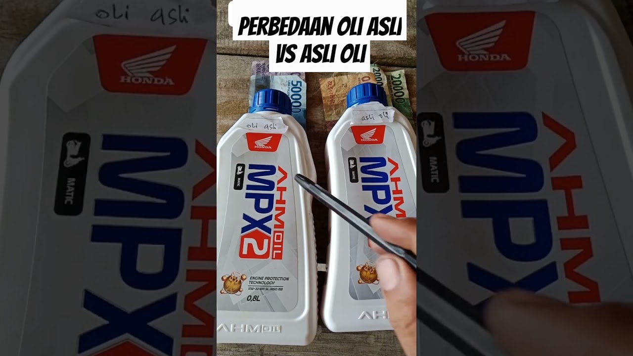 PERBEDAAN OLI ASLI VS ASLI OLI ❗