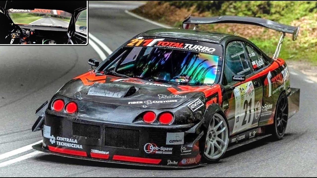 9.000RPM Honda Integra Type-R || K20 Engine Swap - ONBOARD