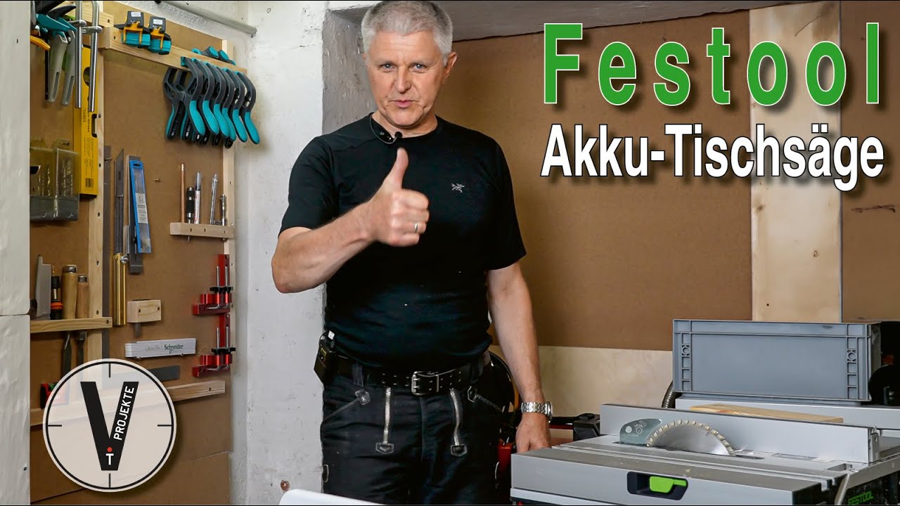 Festool CSC SYS 50 vorgestellt - mobileTischkreissäge + Untergestell