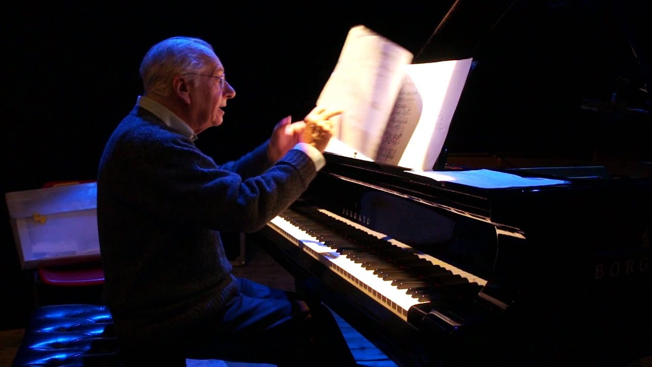 BORGATO PIANO: Antonio Ballista palys on a BORGATO L282