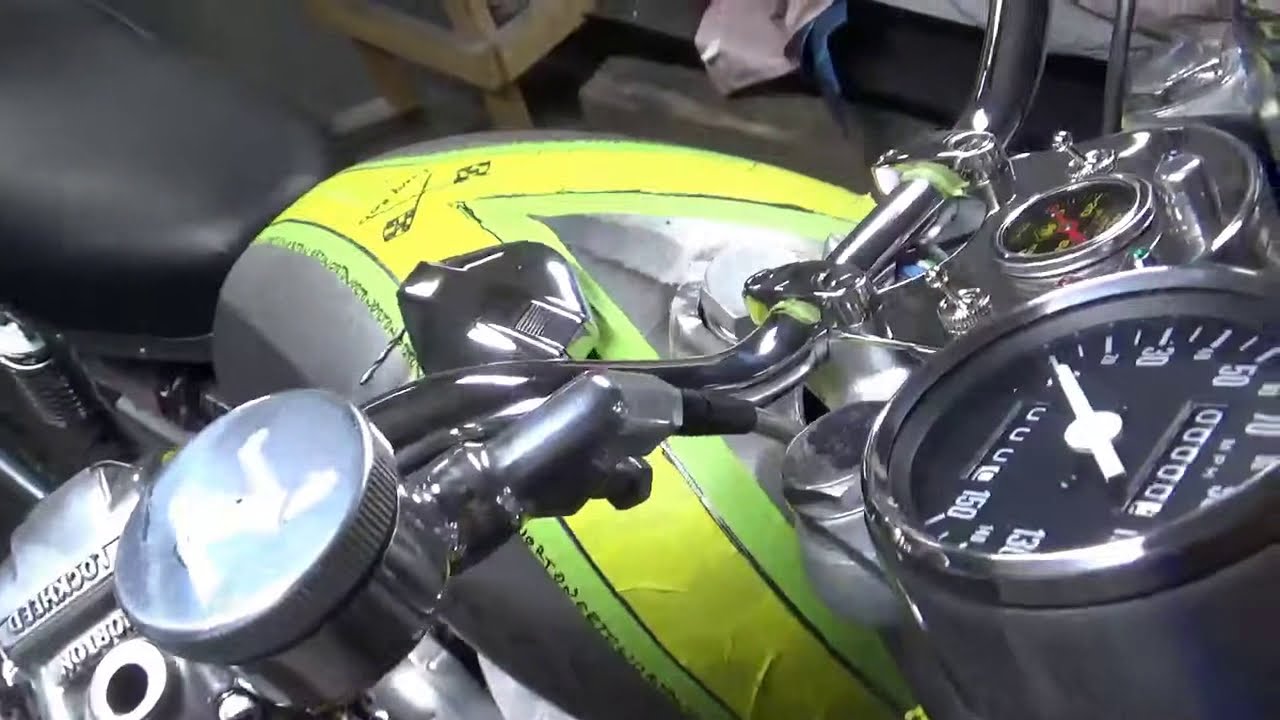 Rick's New Custom Norton