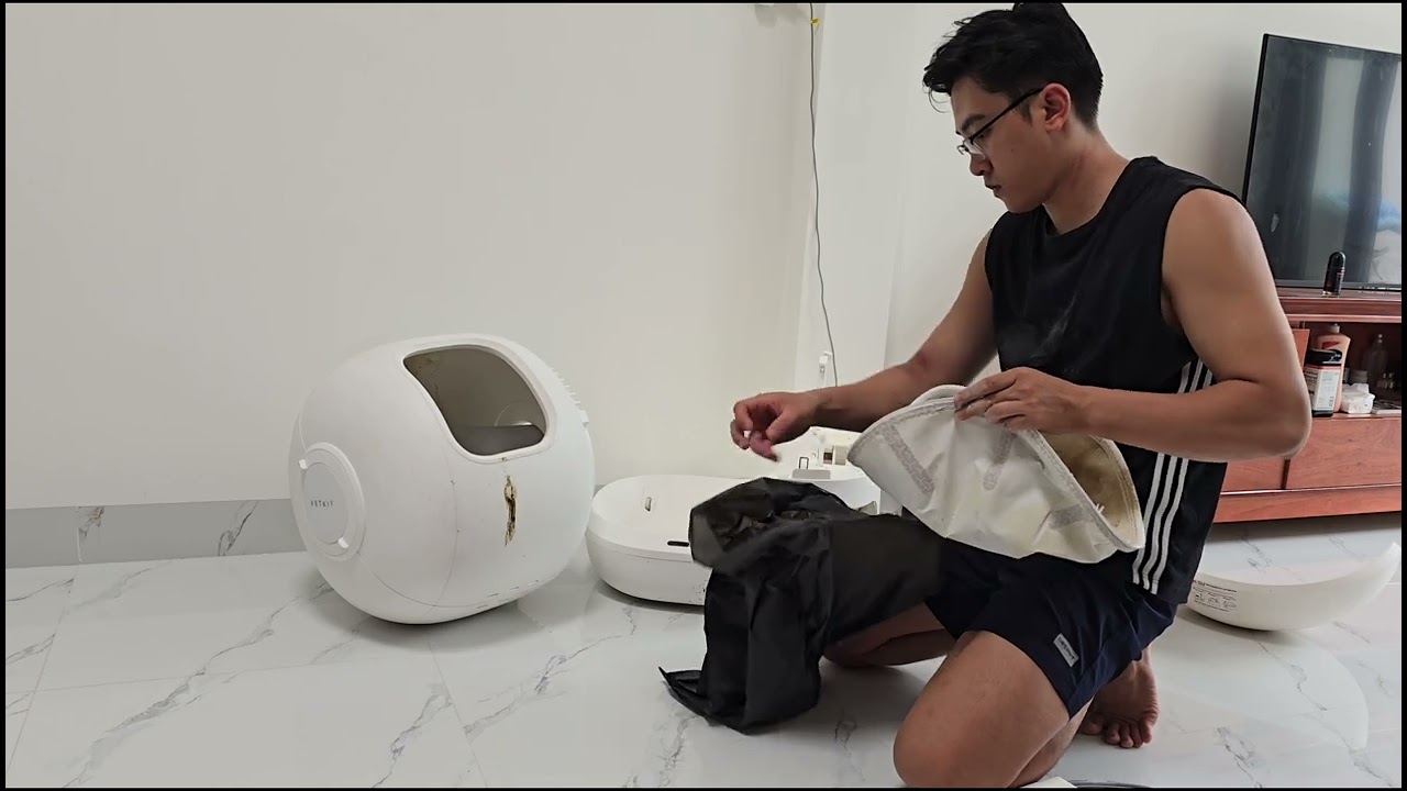 Review nhà vệ sinh tự động Petkit Pura Max sau một thời gian sử dụng m86pet