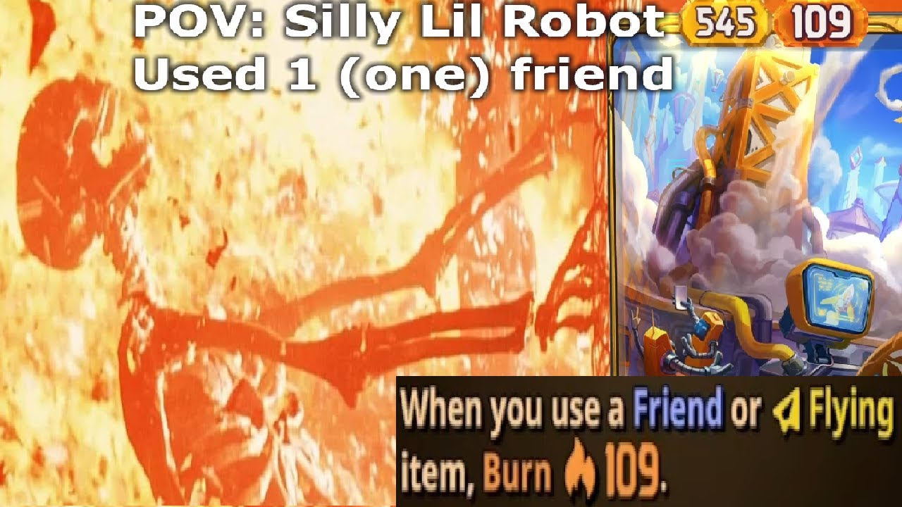 (The Bazaar) 'When you use an item, burn' What Could Go Wrong