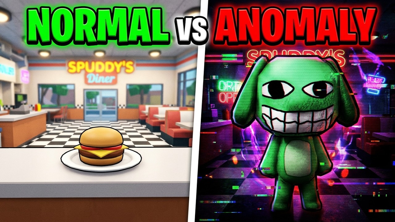 Detecting ANOMALIES at Spuddy's Diner! 🍟  Roblox Spuddy's