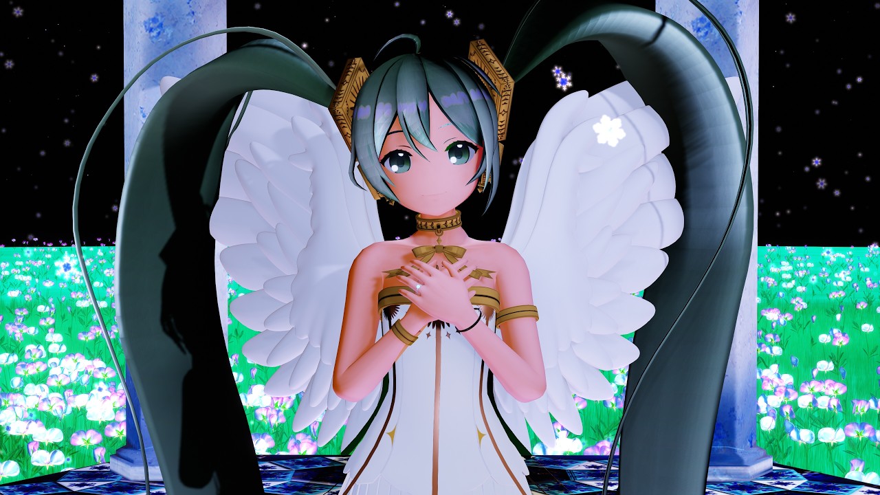 【MMD】『スターナイトスノウ/Star Night Snow』「初音ミク/ミクシンフォニー2020さん」【4K 60fps h265】