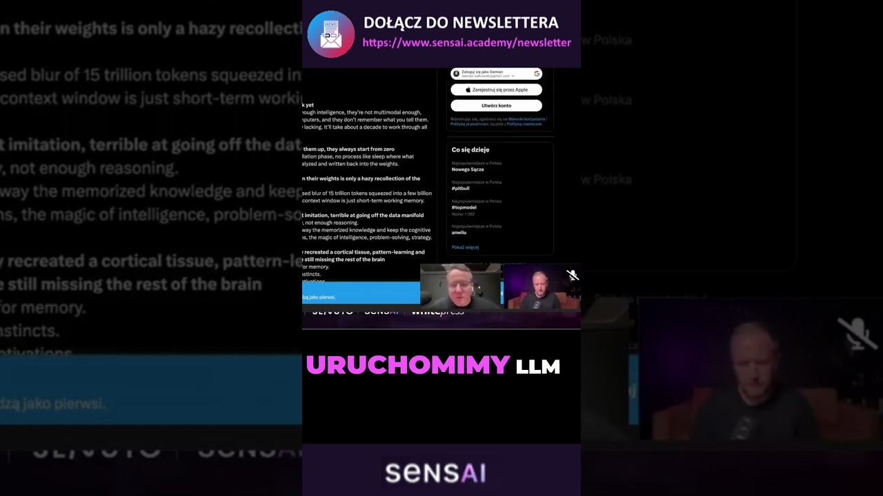 Dlaczego ANDREJ KARPATHY ma inne zdanie na temat AGI niż Sam Altman czy Elon Musk ?!
