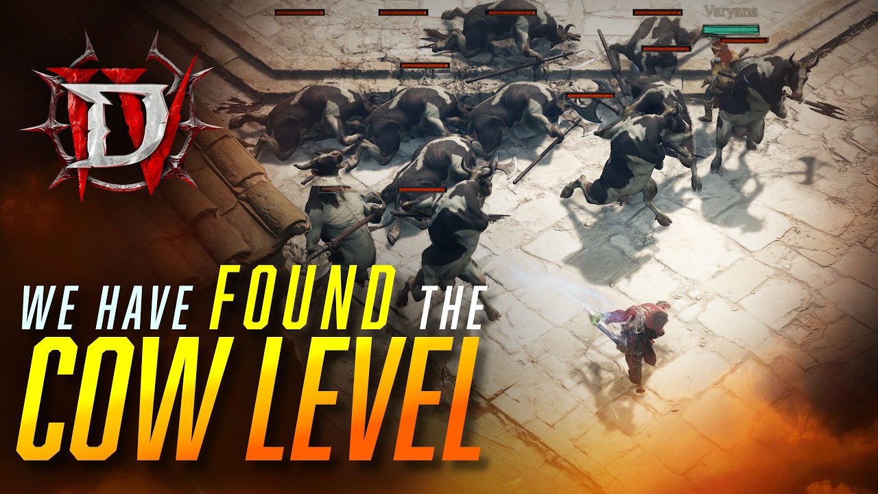 The Secret Cow Level was FOUND in Diablo 4...  Here is how to Unlock It!