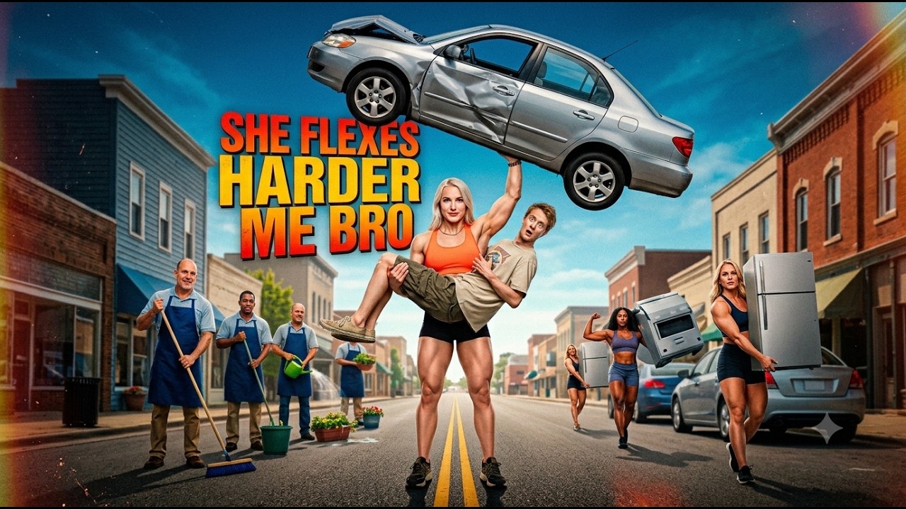 SHE FLEXES HARDER THAN ME BRO! 🤯 (Full Action Comedy Movie)