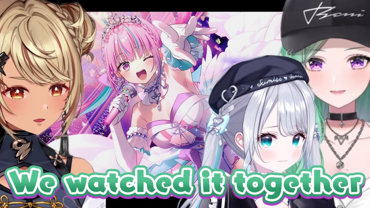 Vspo Members Watched Aqua Graduation Stream [VSPO ENG Sub]