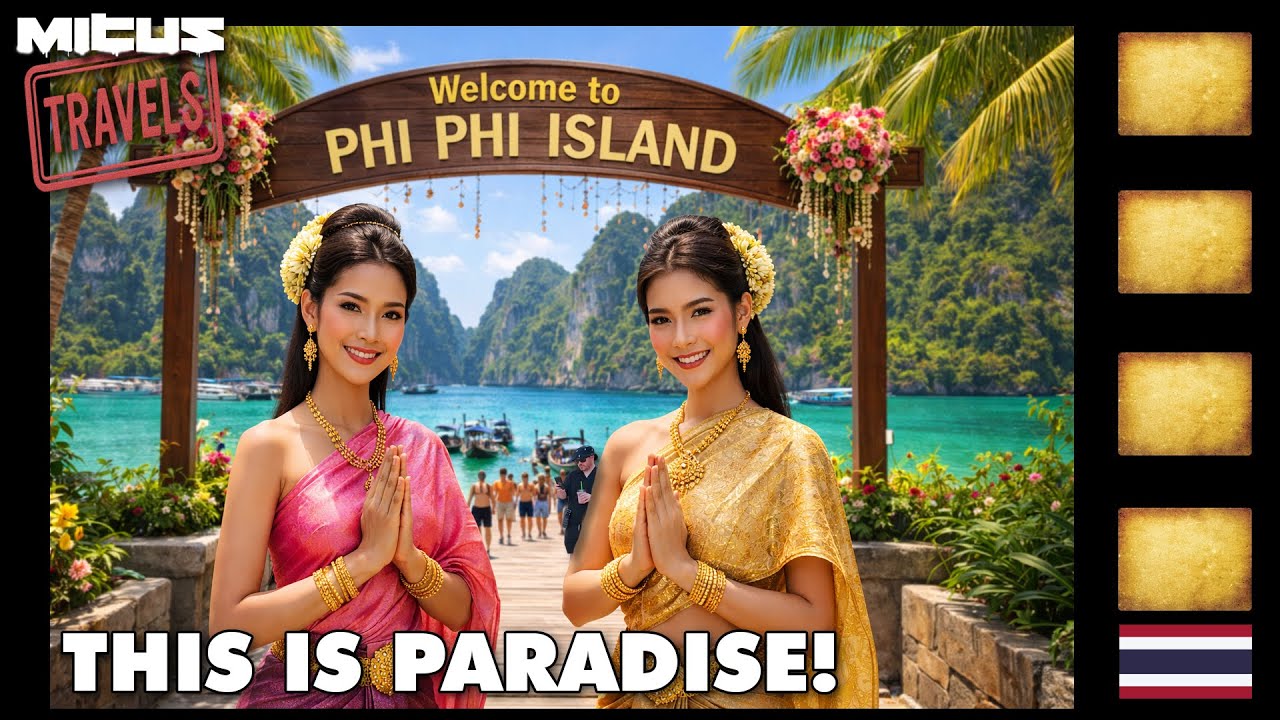 My First Time On Phi Phi Island 🇹🇭 | MITUS Travels.
