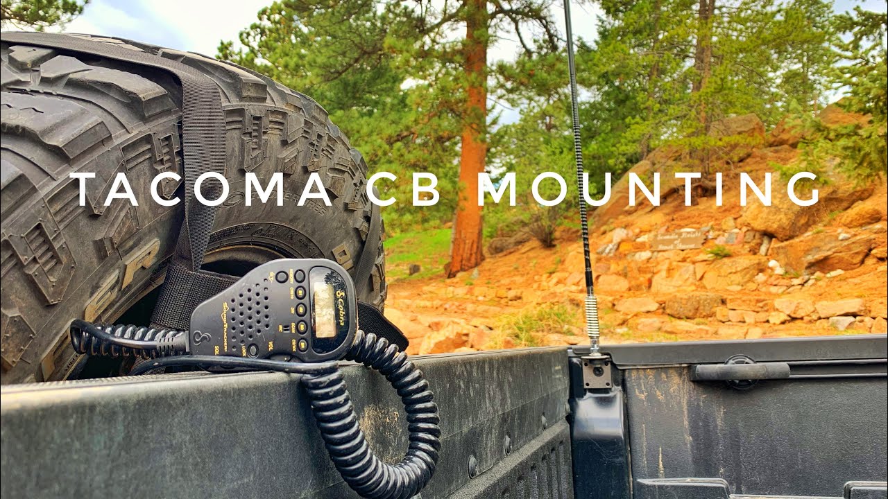 How To Tacoma CB Mounting - The Perfect Spot