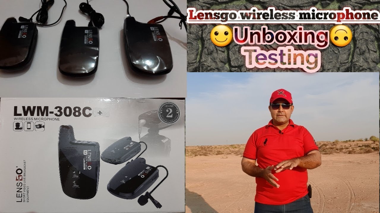 LensGo Wireless Microphone Unboxing & Review