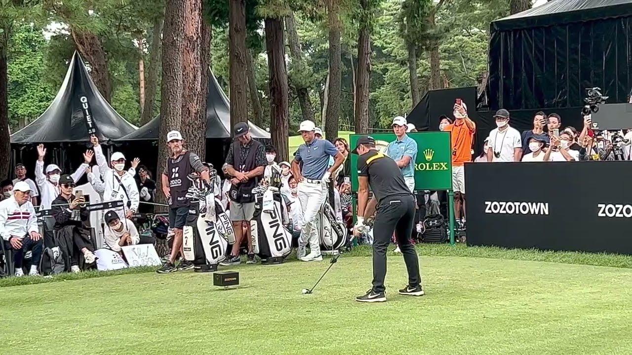 Viktor Hovland （ビクトル・ホブラン）FWティーショット #golf #zozochampionship #viktorhovland