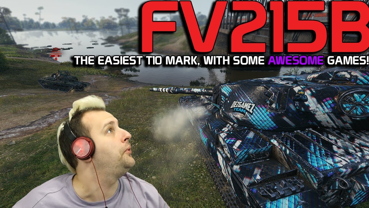 Awesome games with FV215b: Easiest T10 mark! | World of Tanks