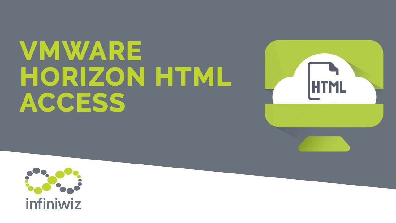 Logging In To VMWare Horizon Using HTML Access