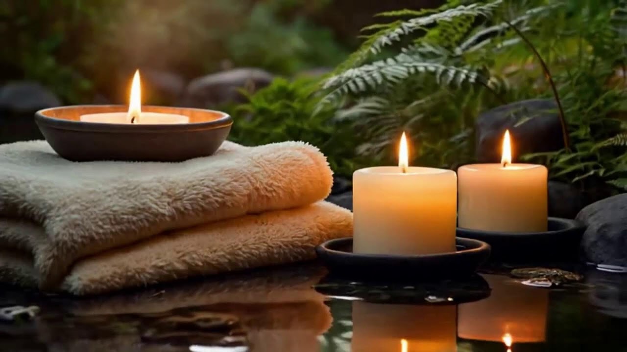 Relaxing Spa Music 🌼 Stress Relief Music, Insomnia Cure, Heal Stressed Mind,Peaceful Water Magic 35