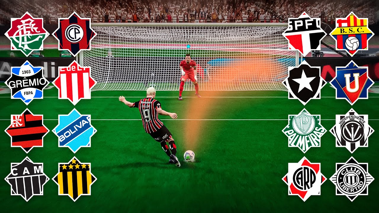 LIBERTADORES, mas só vale PÊNALTIS ⚽