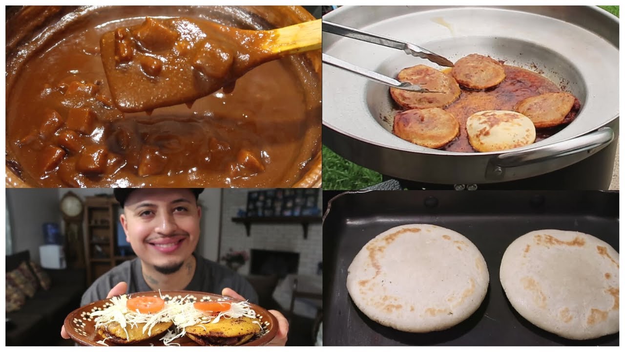 GORDITAS DE MAIZ  DORADITAS DE ASADO DE PUERCO BIEN SABROSAS!!..