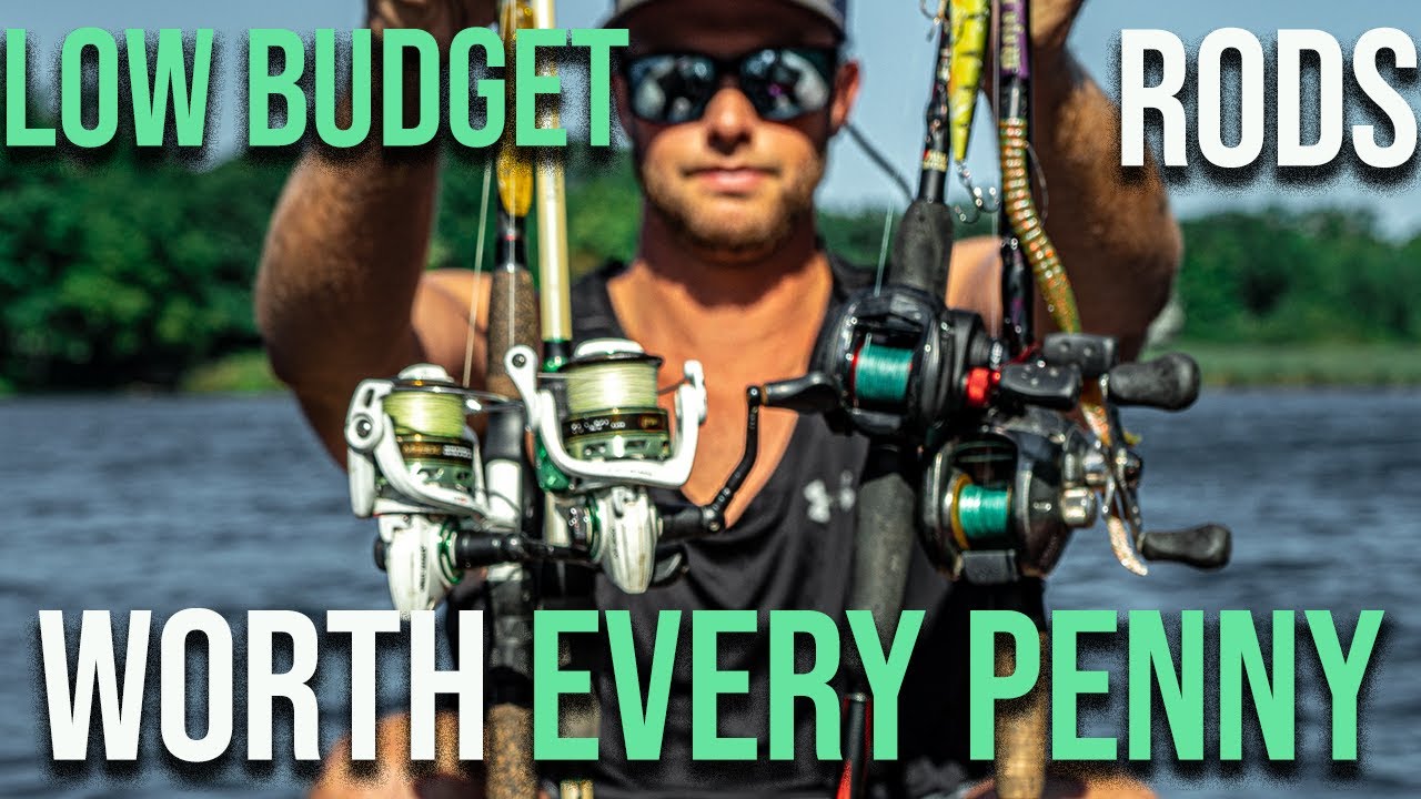 4 AWESOME Bass fishing rods UNDER $100!