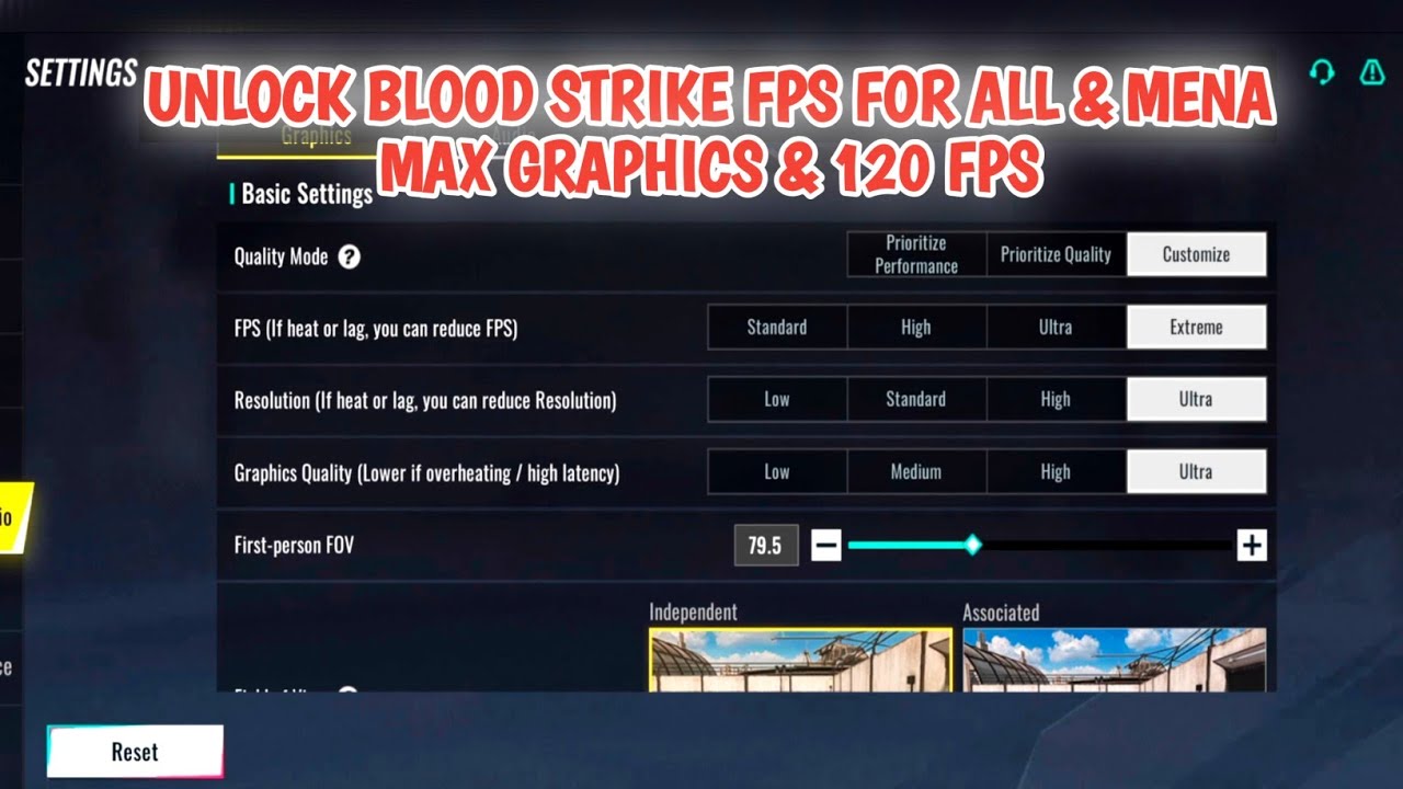 КАК РАЗБЛОКИРОВАТЬ НАСТРОЙКИ ULTRA ГРАФИКИ В BLOODSTRIKE И ИГРОВОЙ ПРОЦЕСС 120 FPS БЕЗ РУТА