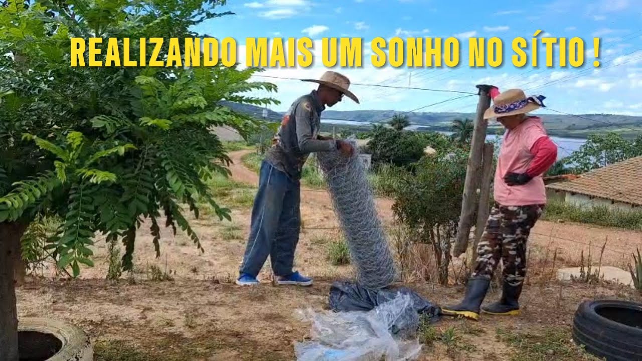 Realização de mais um Sonho no Sítio !