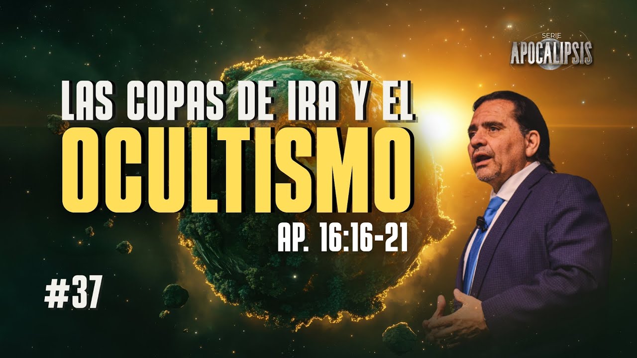 Las Copas de Ira y El Ocultismo (Ap. 16:16-21) #37 | Serie de Apocalipsis | Alan Alducin