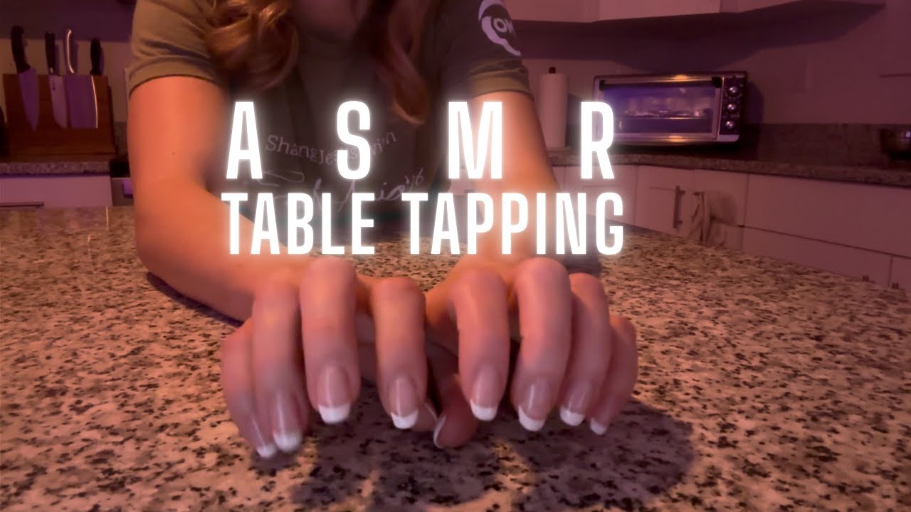 ASMR Relaxing Table Tapping | Different Surfaces (no talking) 😴