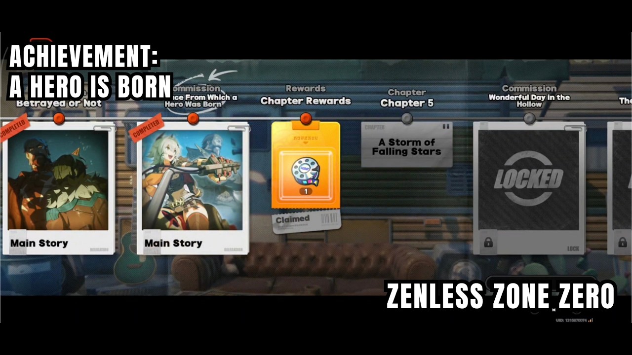 [Zenless Zone Zero Achievement] A Hero Is Born: Complete 