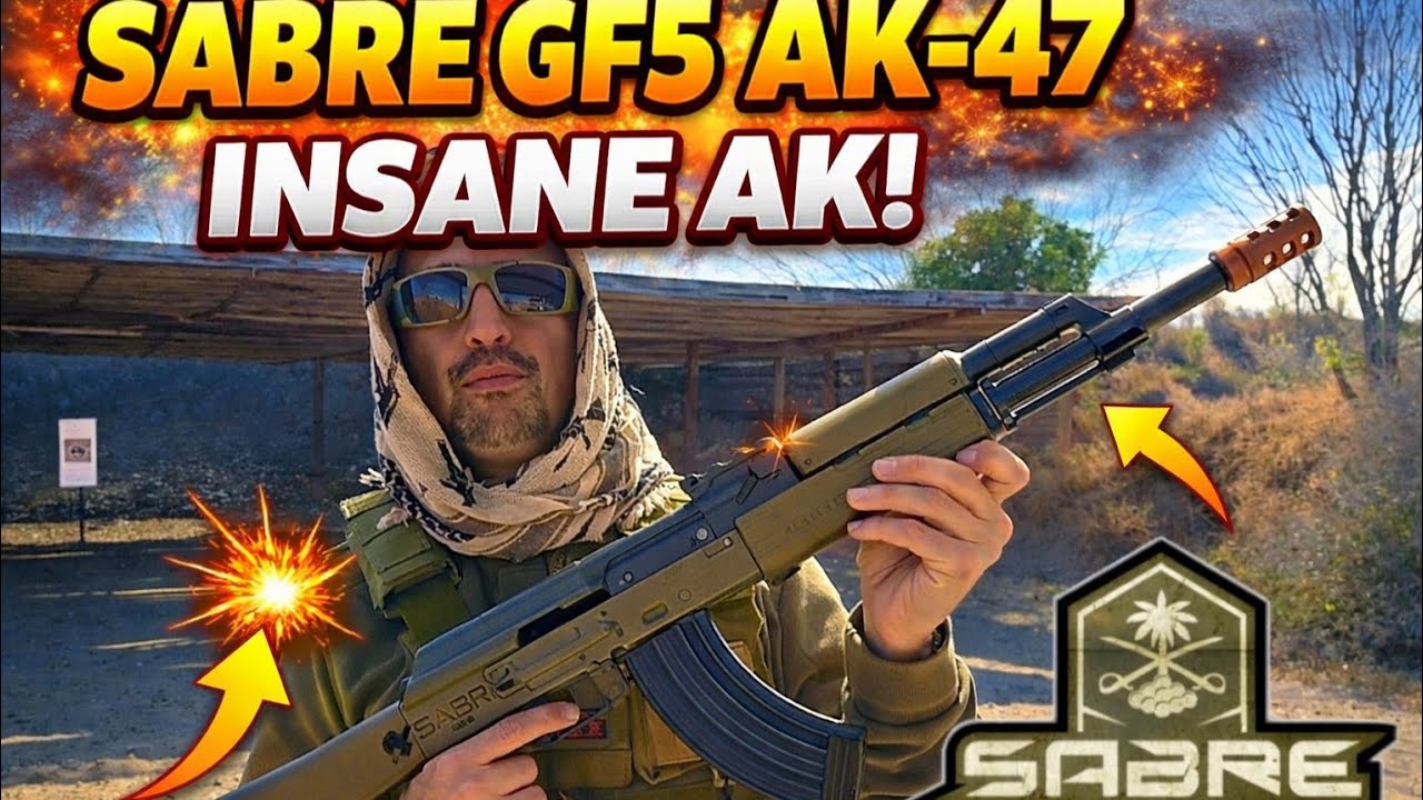 PSA SABRE GF5 AK47 Review | Accuracy, Reliability & Value Tested #SABREGF5 #AK47Review #fyp #pewpew 