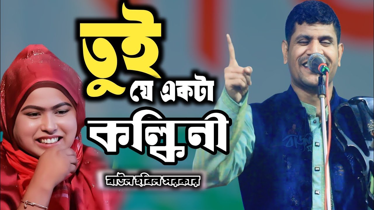 তুই একটা কলঙ্কিনী যানে পাড়ার লোক || হবিল সরকার || Hobil Sorker || Tui Ekta Kolonkini