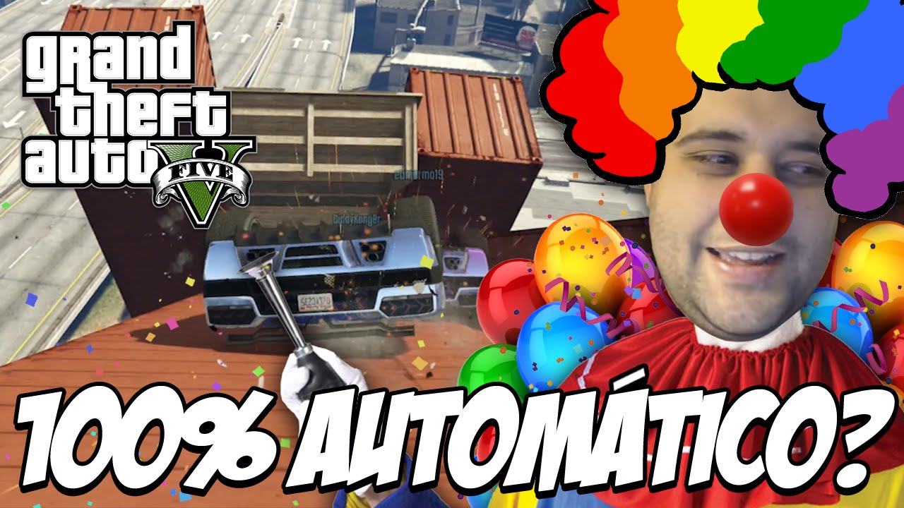 GTA V - Roleta russa, corrida 100% automática OU QUASE, VAMO RIR VAMO RIR