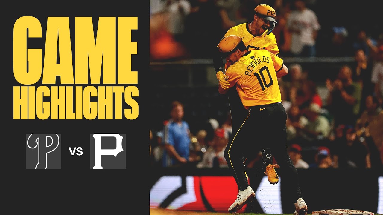 Nick Gonzales Walks It Off For the Win | Phillies vs. Pirates Game Highlights (6/6/25)