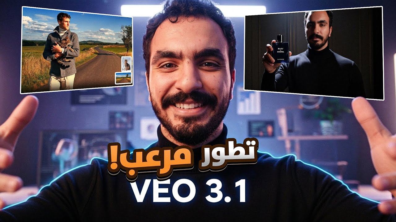 جوجل سبقت الكل! Veo 3.1 أخطر أداة ذكاء صناعي لحد دلوقتي!