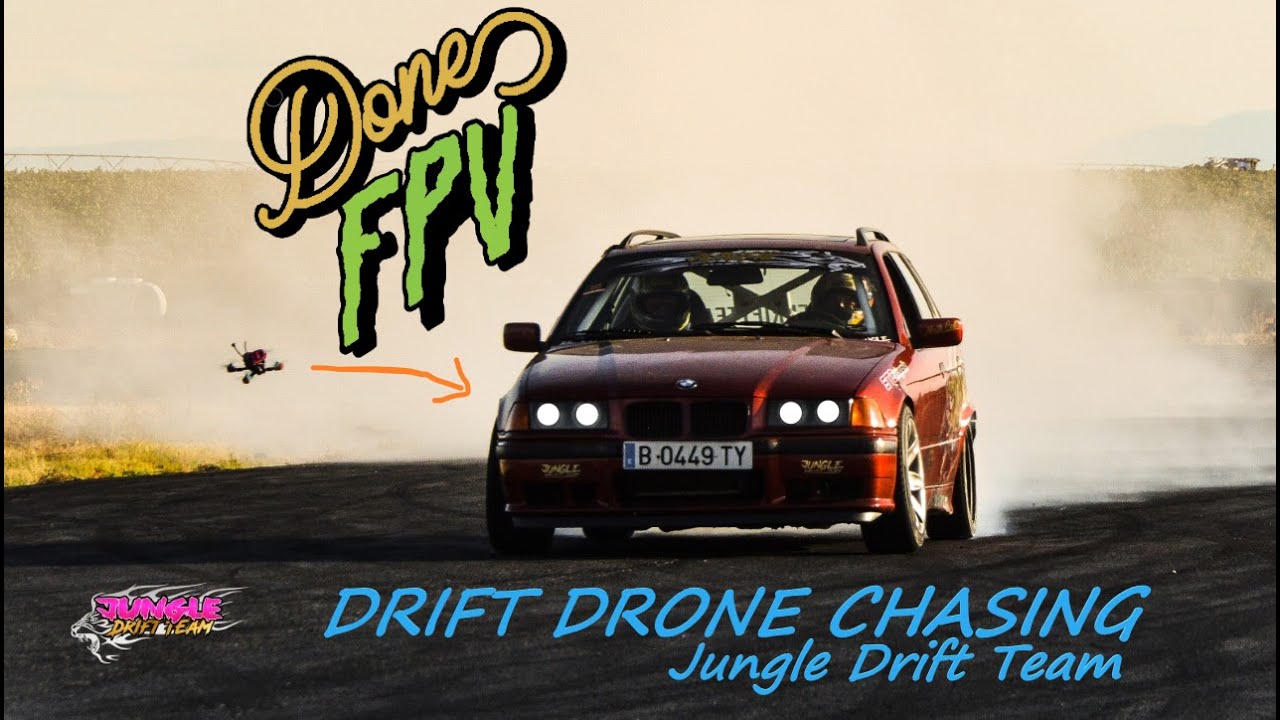 Jungle Drift Team Fk1 Circuit BMW e36 Touring Drift Drone Chasing AFullTheMango Festival