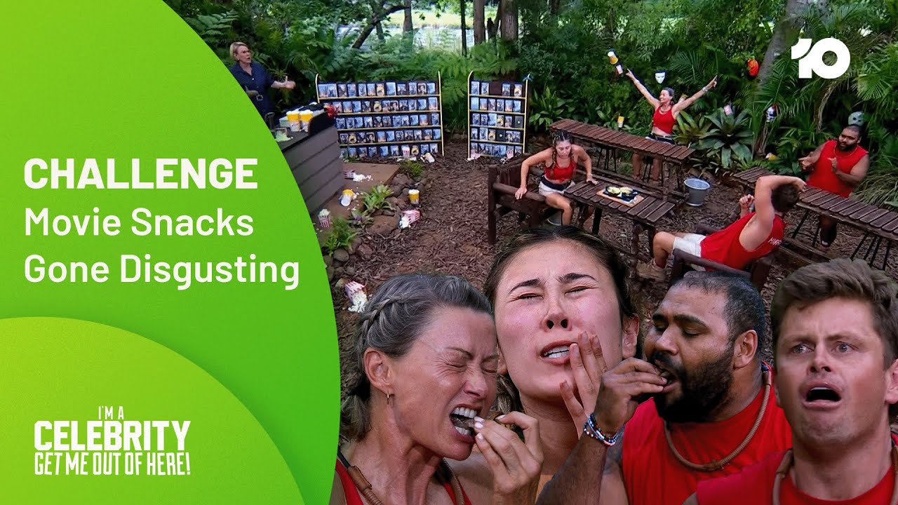 Sam Thaiday, Tina, Harrison & Nicky's REVOLTING Snacks 🤮| I'm A Celebrity..Get Me Out Of Here! Aus