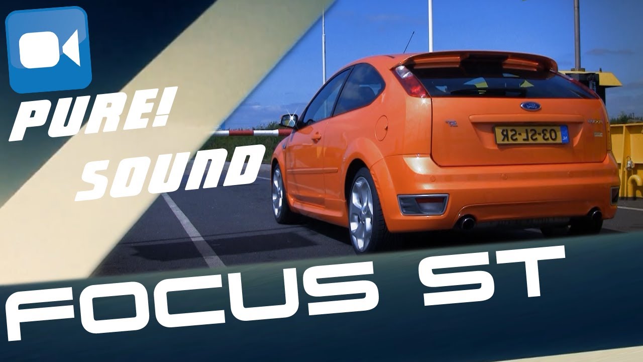 Ford Focus ST 2.5T PURE! Acceleration Sound