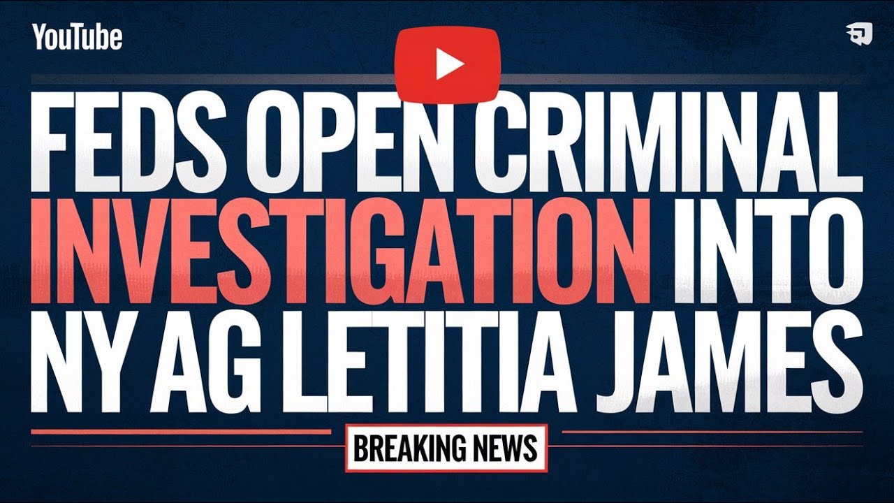 Feds Open Criminal Investigation into NY AG Letitia James