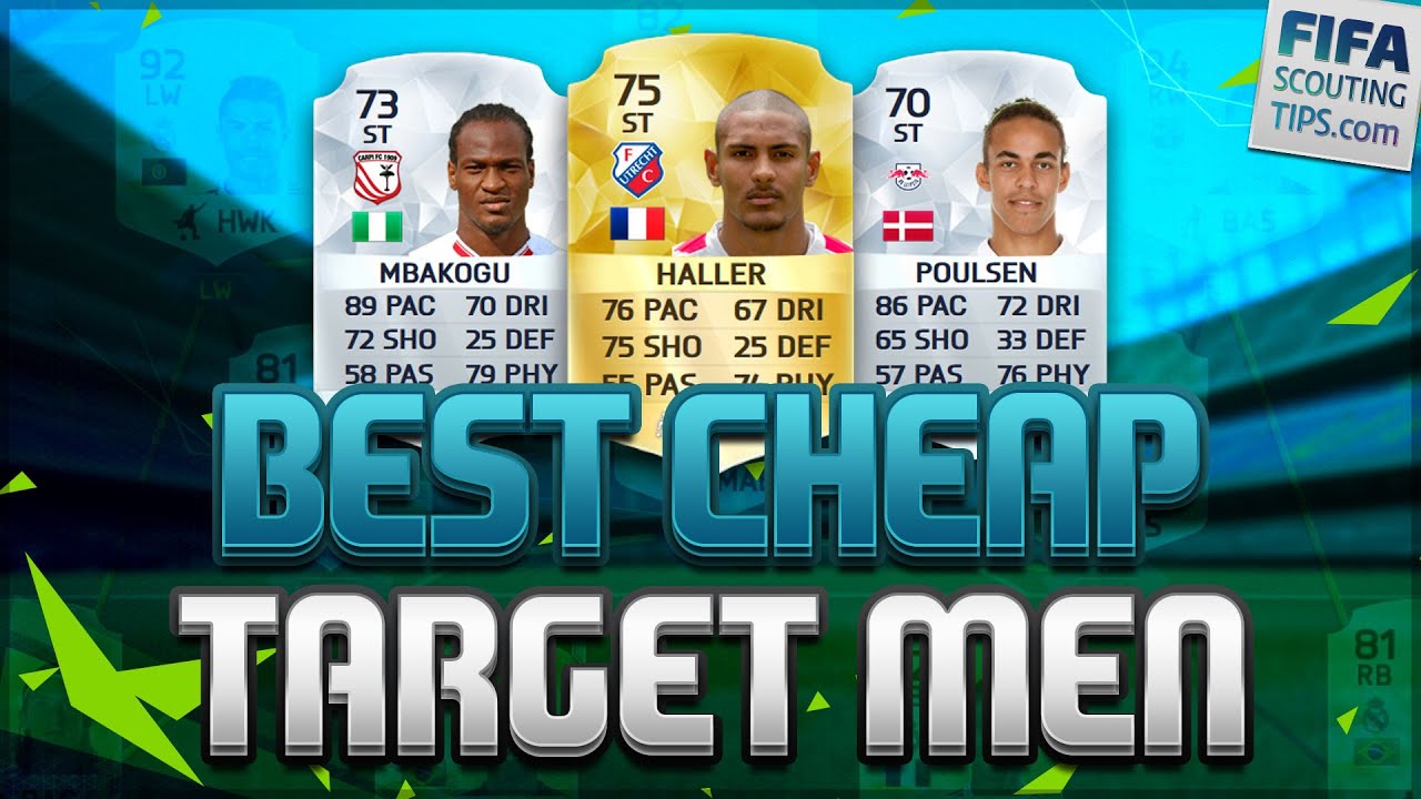 FIFA 16 Best Cheap High Potential Target Man Strikers On Career Mode! Bargain Players