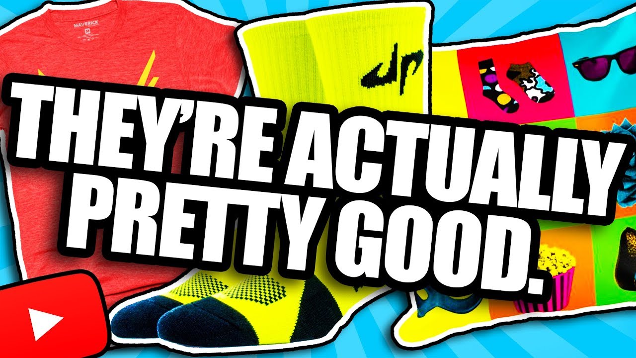 Reviewing Popular YouTubers' Merch Stores (Are they any good?)