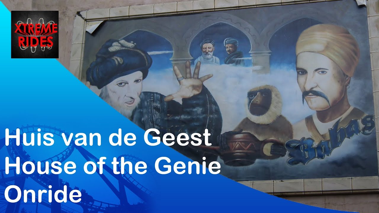 Huis van de Geest / House from the Genie Onride, Walibi Belgium