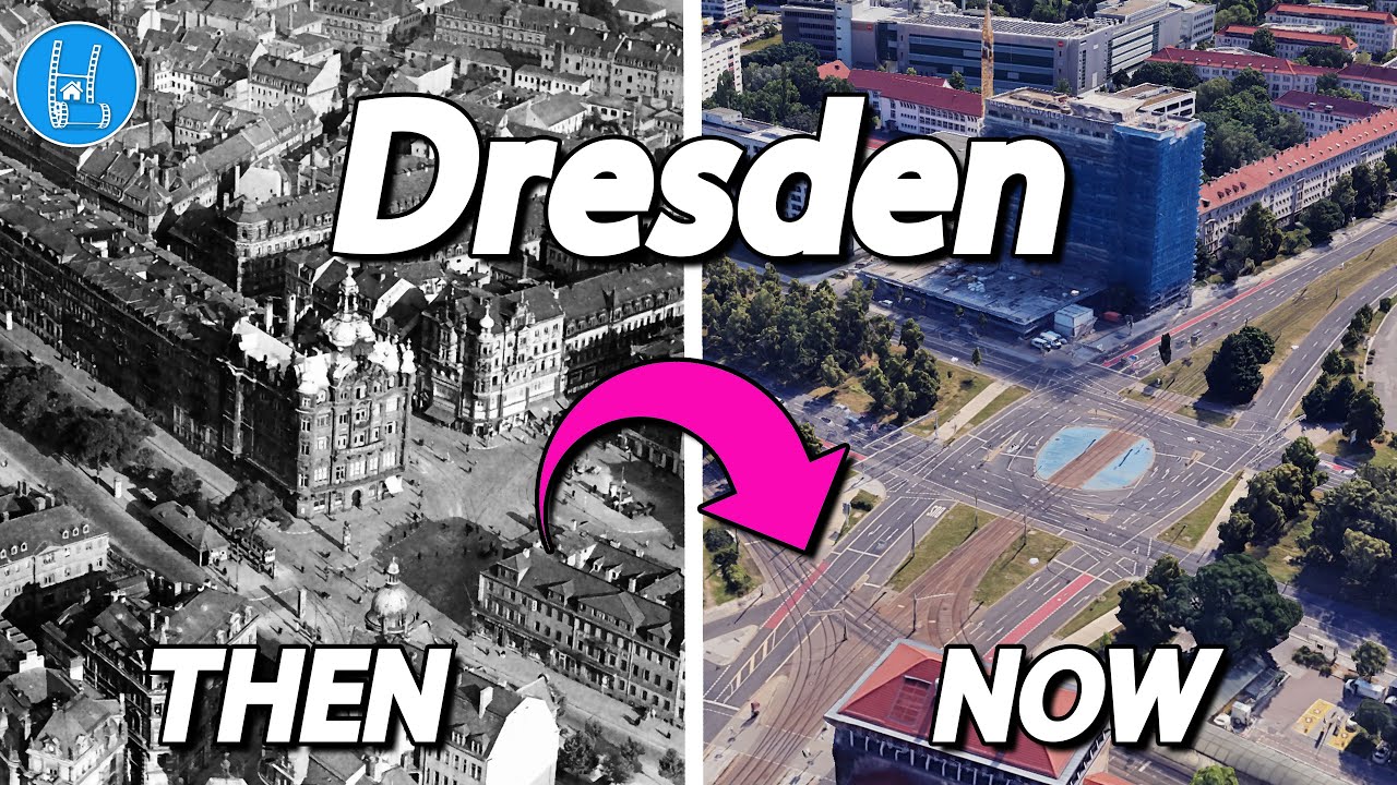 Dresden - Then and Now 🇩🇪♥️ 4K