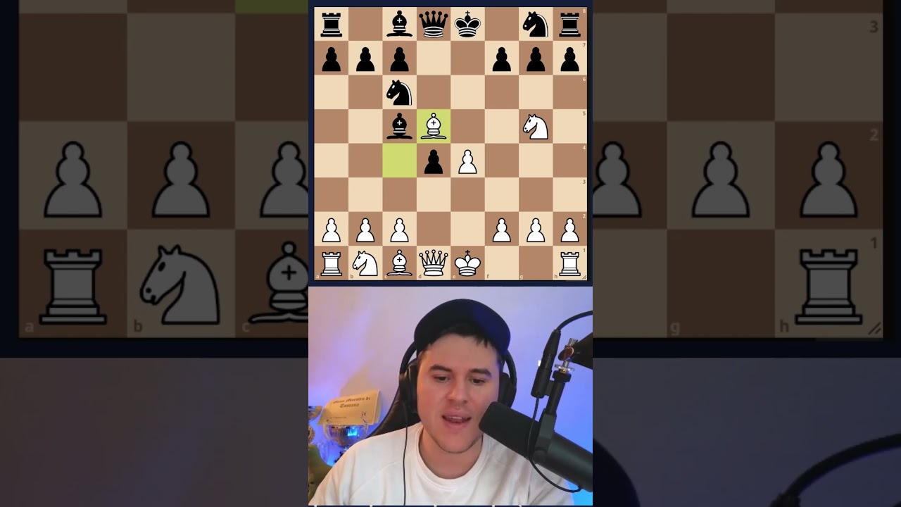 Gambetto Italiano Imbattibile | Vinci in 6 Mosse  #scacchi #superspeedscacchi #chess#shorts